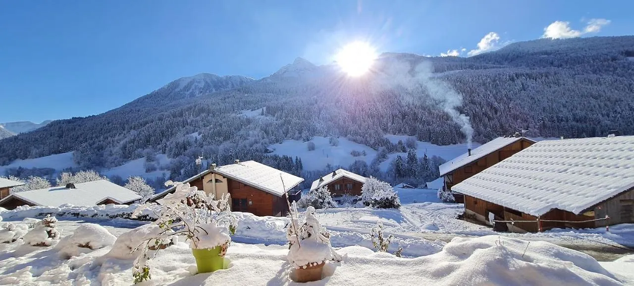Au Chalet Le Pery, Vue Sur Le Mont De Grange Abondance Apartment